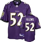 Reebok Baltimore Ravens Ray Lewis Youth Premier Jersey Small