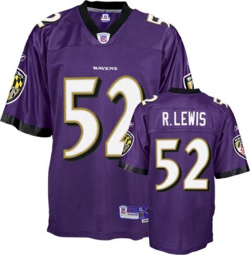 Reebok Baltimore Ravens Ray Lewis Youth Premier Jersey Small