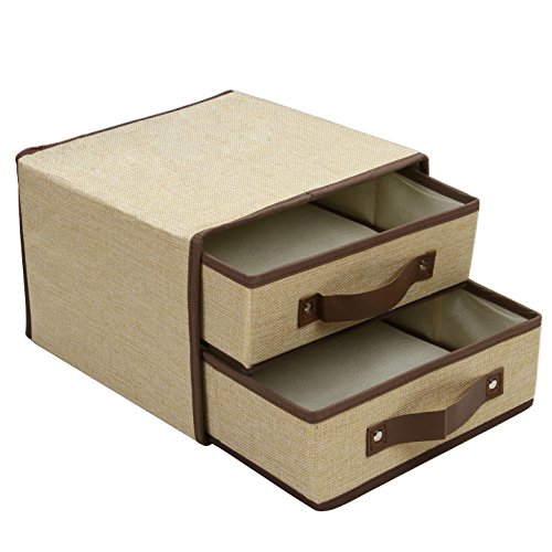 Lightbiz storage drawers boxes, collapsible storage container bin…