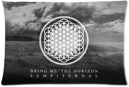 Custom Bring Me The Horizon Pattern Pillowcase Print on Two Sides High Quality Pillow Case 20*30 Inch