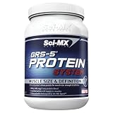 Sci-MX Nutrition GRS-5 Protein System 1000 g Strawberry Muscle Size and Definition Shake Powder