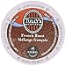 Tully's Coffee French Roast, K-Cup Portion Pack for Keurig K-Cup Brewers 24-Count (Packaging May Vary)