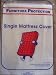 MATTRESS COVER Single for Moving or Storage (Large Polythene Bag)