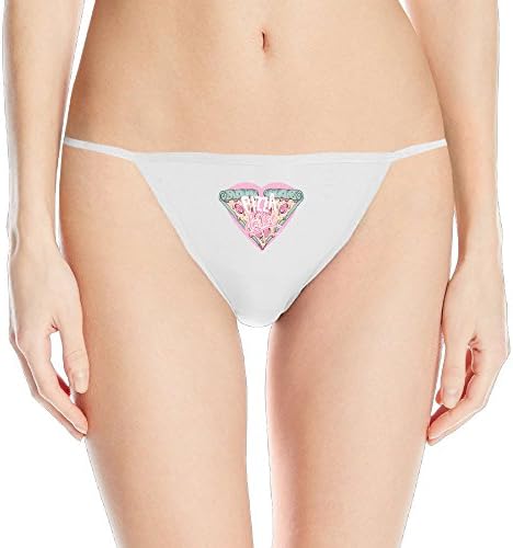 Thong Panties PIZZA PARTY Underwear For Woman
