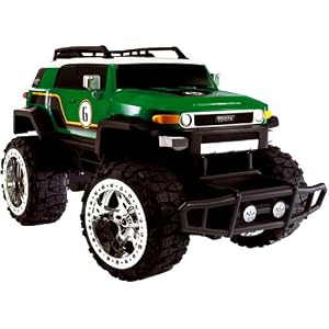 Hot Wheels RC Toyota FJ Cruiser Green by 