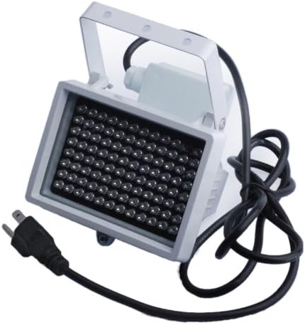 Okeba AC 110V 96 LED ARRAY Light Control Night vision Indoor/Outdoor IR Infrared Illuminator 80m(263 FT) 60° angle visual rang Light CCTV Security Camera for packing lot