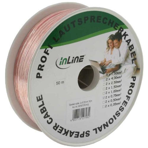 InLine Lautsprecherkabel, 50m Preisvergleich
