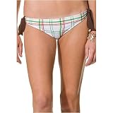 ONEILL RINGER PLAID THICK TIE WHITE M