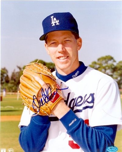 Orel Hershiser Autographed/Hand Signed 8x10 Photo (Los Angeles Dodgers 1988 World Series Champion) I