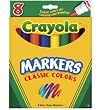 Crayola 8ct Classic Broad Markers