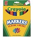 Crayola 8ct Classic Broad Markers