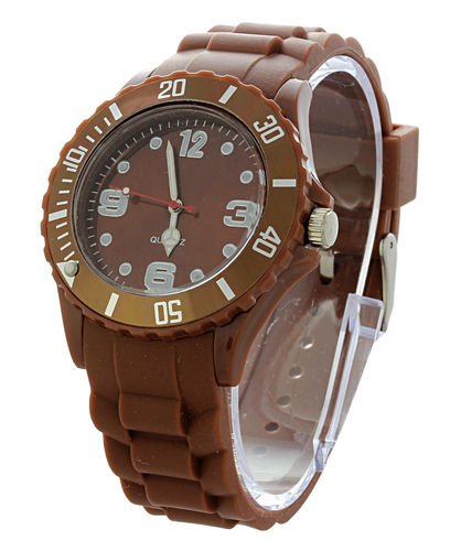 Silikon Uhr Armbanduhr Unisex