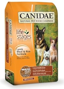 Canidae Dry Dog Food, Lamb Meal and Brown Rice Formula, 15-Pound Bag