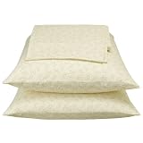 Green/Ivory Floral Sheet Set Twin XL