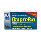 Search : Quality Choice Ibuprofen 200mg. Tablet 100-Count Boxes (Pack of 4)