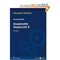 Grundrechte. Staatsrecht II