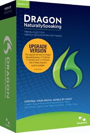 Dragon NaturallySpaking Premium 12.0, Upgrade from Premium (PC)