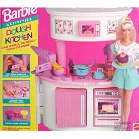 Barbie Dough Kitchen Play Set (1993) by Barbie