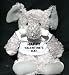 Search : Plush Elephant (Slowpoke) toy with Happy Valentine's Day