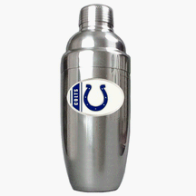Click here to buy Indianapolis Colts Stainless 25 Ounce Steel Cocktail Shaker by Great American Products.