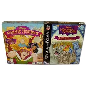 The Hunchback of Notre Dame 2 Pack Animated Storybook and 5 Foolishly Fun Topsy Turvy Games