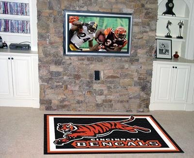Fanmats Cincinnati Bengals 5x8 Rug
