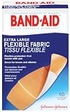 Band-Aid Flexible Fabric Adhesive Bandages, 1 3/4", 2 pk