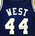 JERRY WEST Hand-Signed Lakers Jersey w/COA