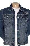 Blend of America Regular-Fit Jeans-Jacke Retro Style in S