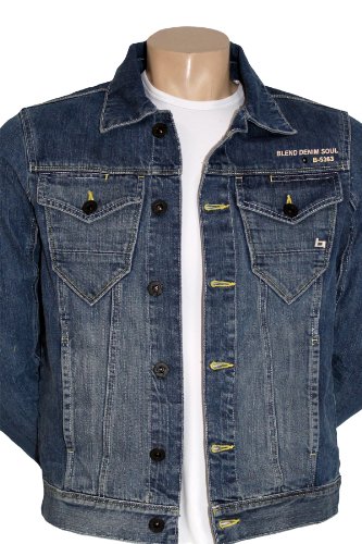 Blend of America Regular-Fit Jeans-Jacke Retro Style in S Blend of America Regular-Fit Jeans-Jacke Retro Style in S