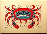 Smoked Salmon Traditional Crab Design Natural Style, 8 oz