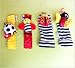 Baby : Lamaze Garden Bug Wrist Rattle / Foot Finder Set of 4 (2 Wrist 2 Footies)