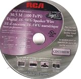 High Performance 30.5M (100 Ft/Pi) Digital 16 AWG Speaker Wire