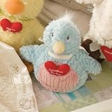 His Love Bluebird – Really Woolly Plush Blue Baby Bird Christian Baby Shower Gift