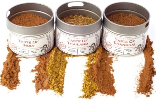 Exotic Gourmet Seasonings &amp; Spices of the Orient Collection
