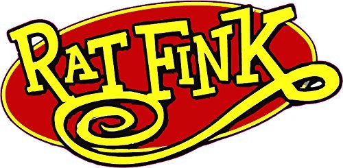 100 pack Rat Fink Oval Decal 5