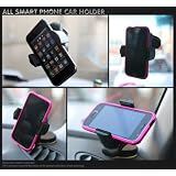 Windows® Phone IS12T対応 コンパクトマルチアングル カーマウントホルダー 【Universal Mobail Phone Windshield Mount Holder】車内ナビ スタンド