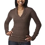Mossimo Supply Co. Juniors Shawl Collar Pullover Sweater - Brown M