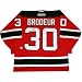 Martin Brodeur New Jersey Devils Autographed Red Reebok Replica Jersey