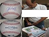 JOHN SMOLTZ,ATLANTA BRAVES,BOSTON RED SOX,SIGNED MLB BASEBALL WITH PROOF AND COA