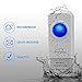 Wireless Doorbell, PAPAYAY Waterproof Wireless DoorBell Kit Plug-in Push Button with LED Indicator Over 50 Chimes for Outdoor/Indoor Use, White