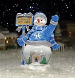 KENTUCKY WILDCATS Limited Edition Memory Company City Limits Snowman Snowglobe Christmas Figurine