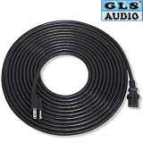 GLS Audio 25ft Power Cord Cable for JBL Eon and Mackie powered speakers 25'