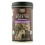 Rishi Tea Organic Wild Berry Black, 2.3-Ounce Tins (Pack of 4)