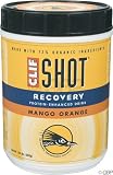 Clif Bar Clif Shot Recovery 2lb Can. (Mango Orange) - Electrolyte 2lb Canister
