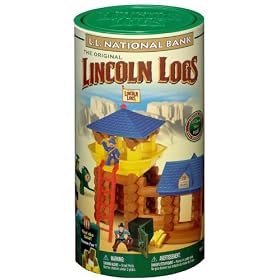 Lincoln Logs National Bank-81 pcs