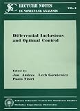 Differential Inclusions and Optimal Control (Lecture Notes in Nonlinear Analysis, Volume 2)