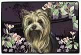 Springtime Yorkshire Terrier Gallery Mat