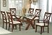 Kitchen: Small picture for 7pc Lakeside Cross Design Cherry Wood Finish Dining Room Table & Chairs Set