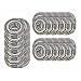 30 Bearing 608ZZ 8x22x7 Shielded Greased Miniature Ball Bearings